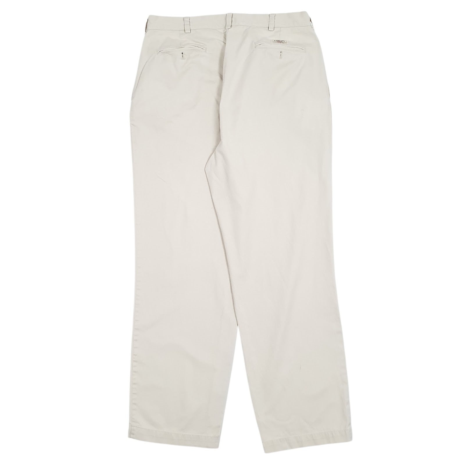 Mens Cream Polo Ralph Lauren Andrew Pant Pleated  Trousers