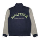 Mens Navy Nautica Ocean Sailing Full Zip Jumper