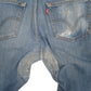 Mens Blue Levis Distressed  Jeans
