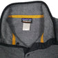 Mens Grey Patagonia Synchilla Quarter Zip Jumper