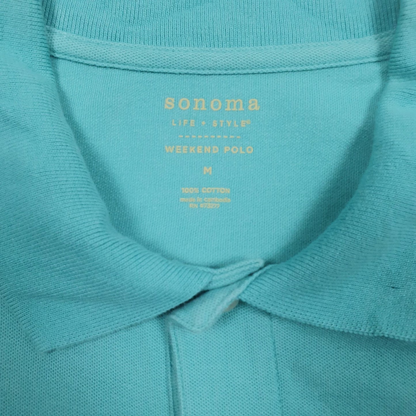 Mens Blue Sonoma   Polo Shirt