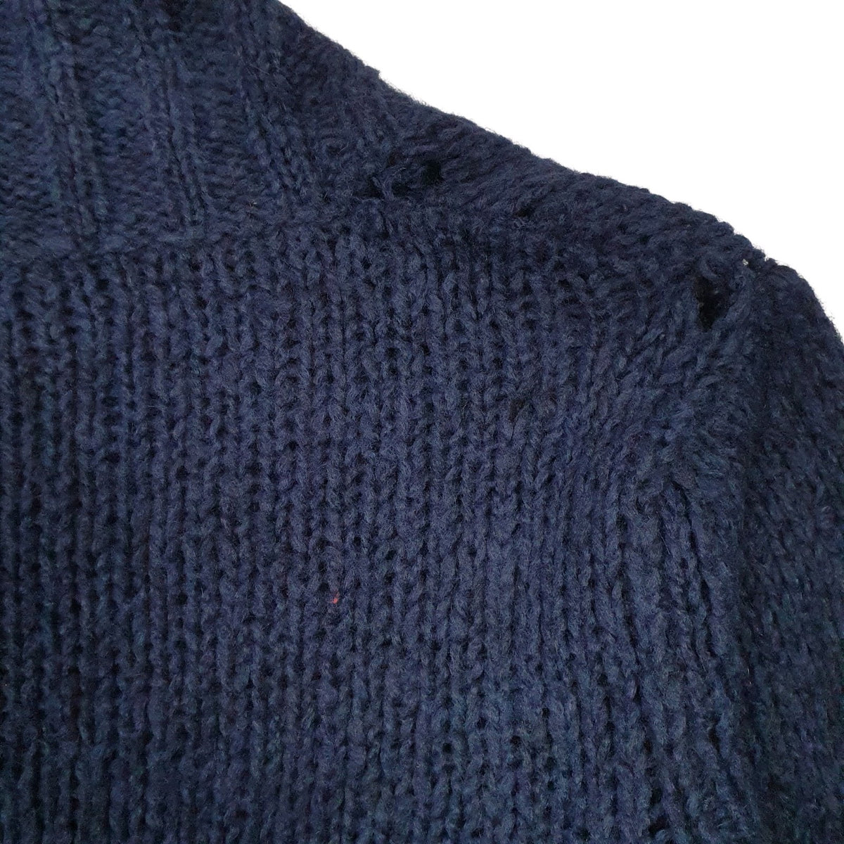Womens Navy Anonyme Knit Robe Cardigan Jumper