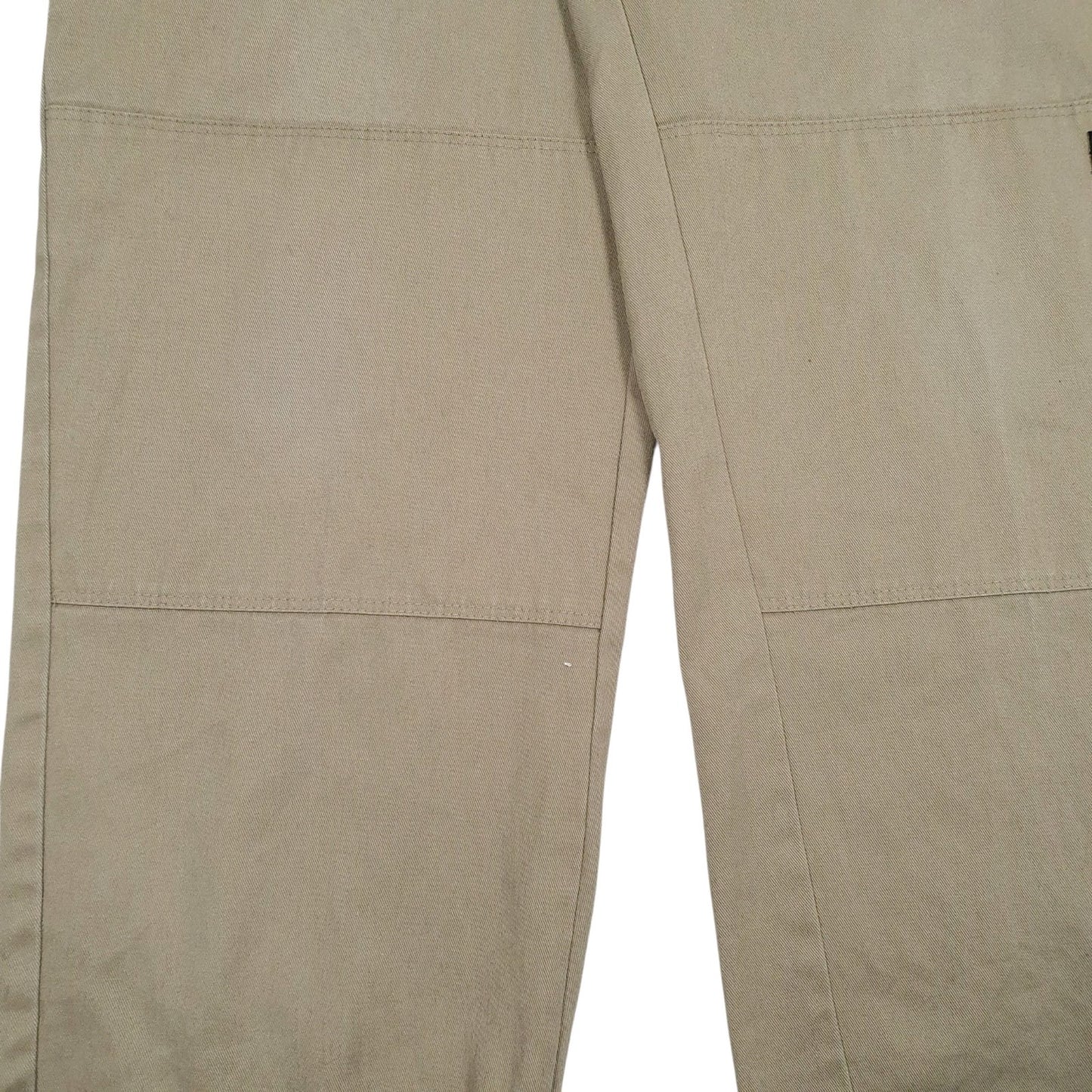 Mens Brown Dickies Workwear Double Knees  Trousers