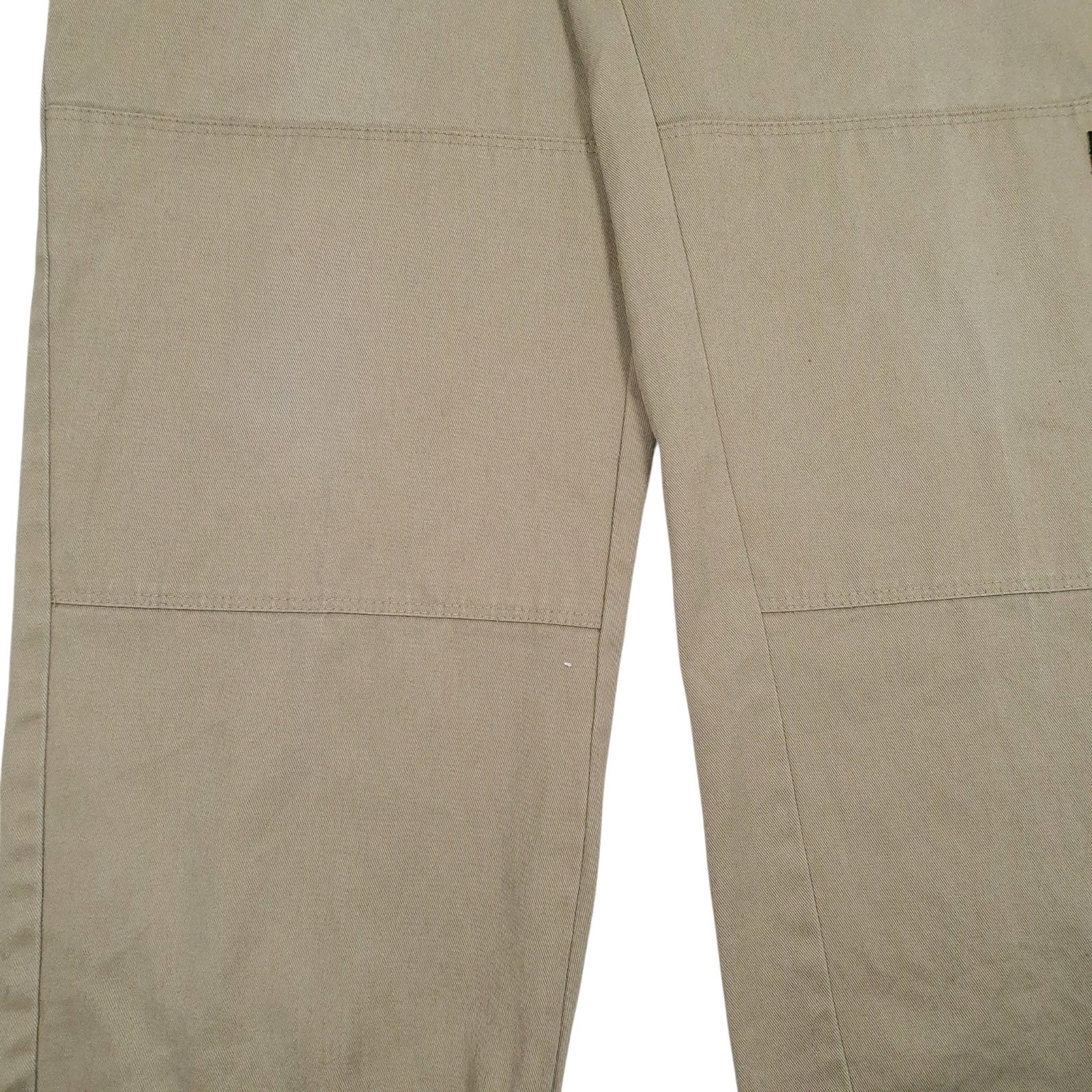 Mens Brown Dickies Workwear Double Knees  Trousers