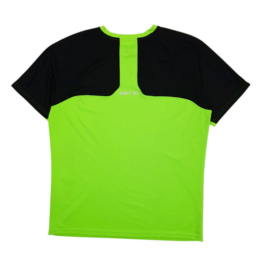 Mens Green Puma EVO TRG Sportswear Running Activewear  T Shirt