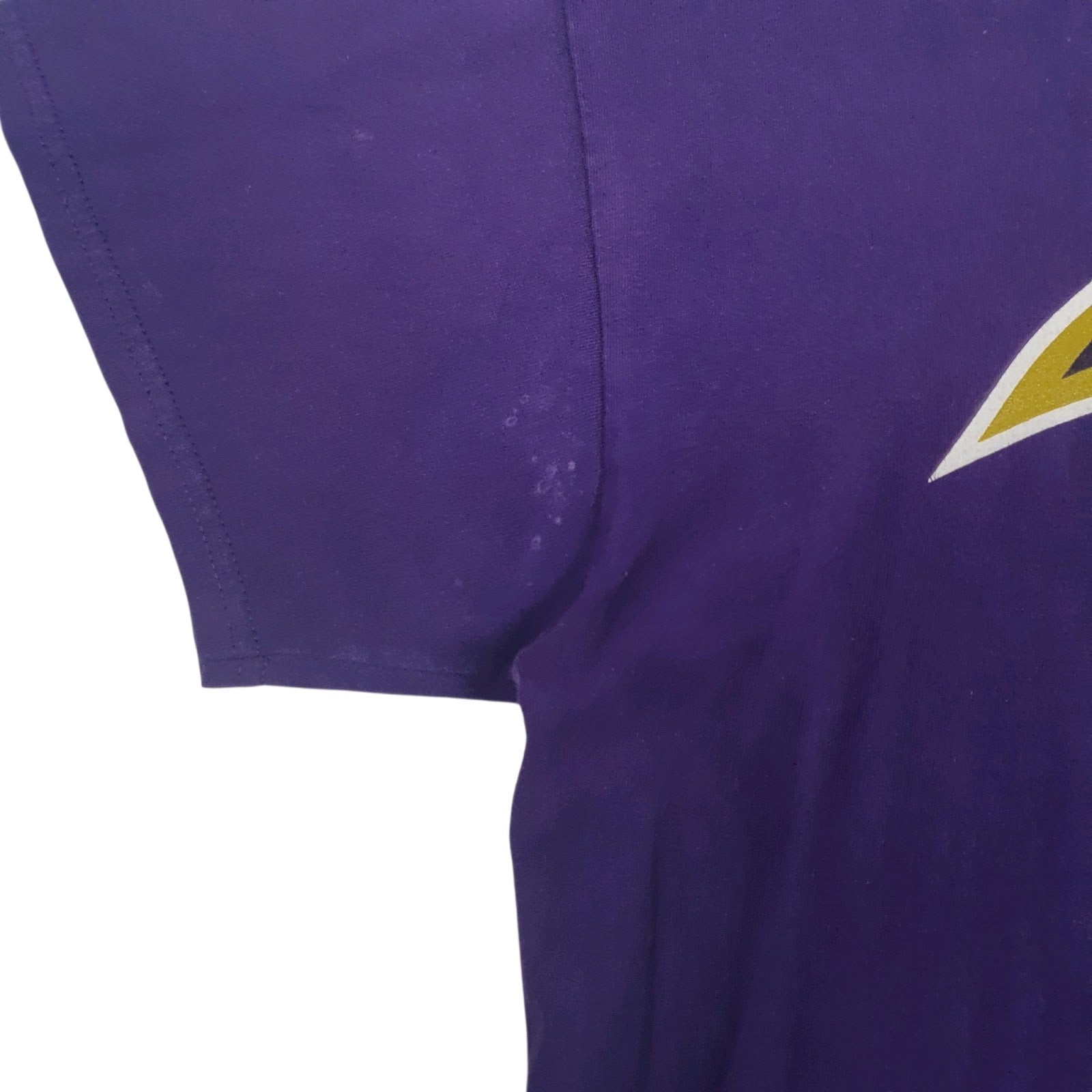 Mens Purple Majestic Mlb Baltimore Ravens  T Shirt