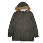 Mens Green Levis Sherpa Lined Military  Coat
