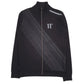 Mens Black Eleven Degrees  Full Zip Jumper