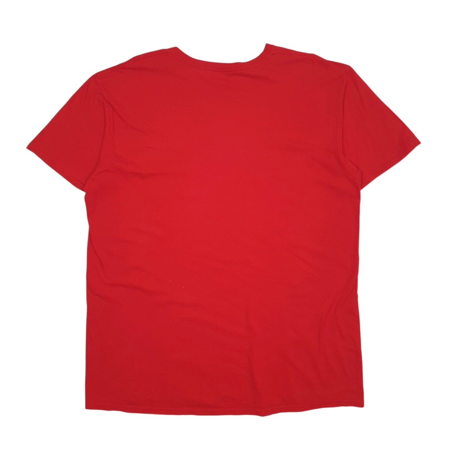 Mens Red Majestic Cleveland Guardians MLB Baseball  T Shirt