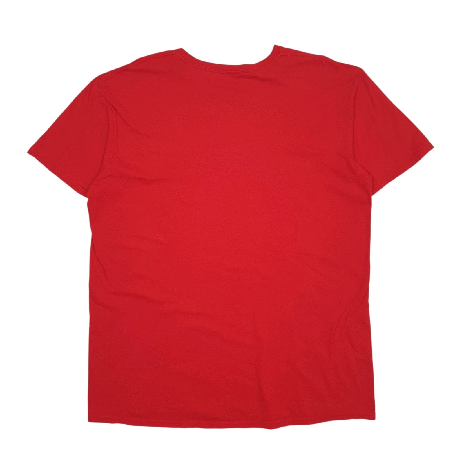 Mens Red Majestic Cleveland Guardians MLB Baseball  T Shirt