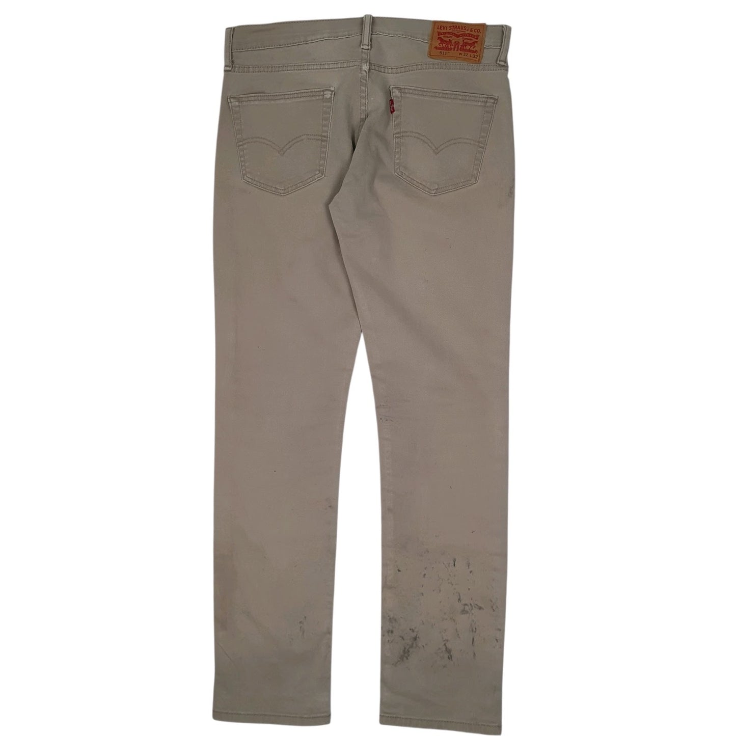 Mens Beige Levis 511  Trousers