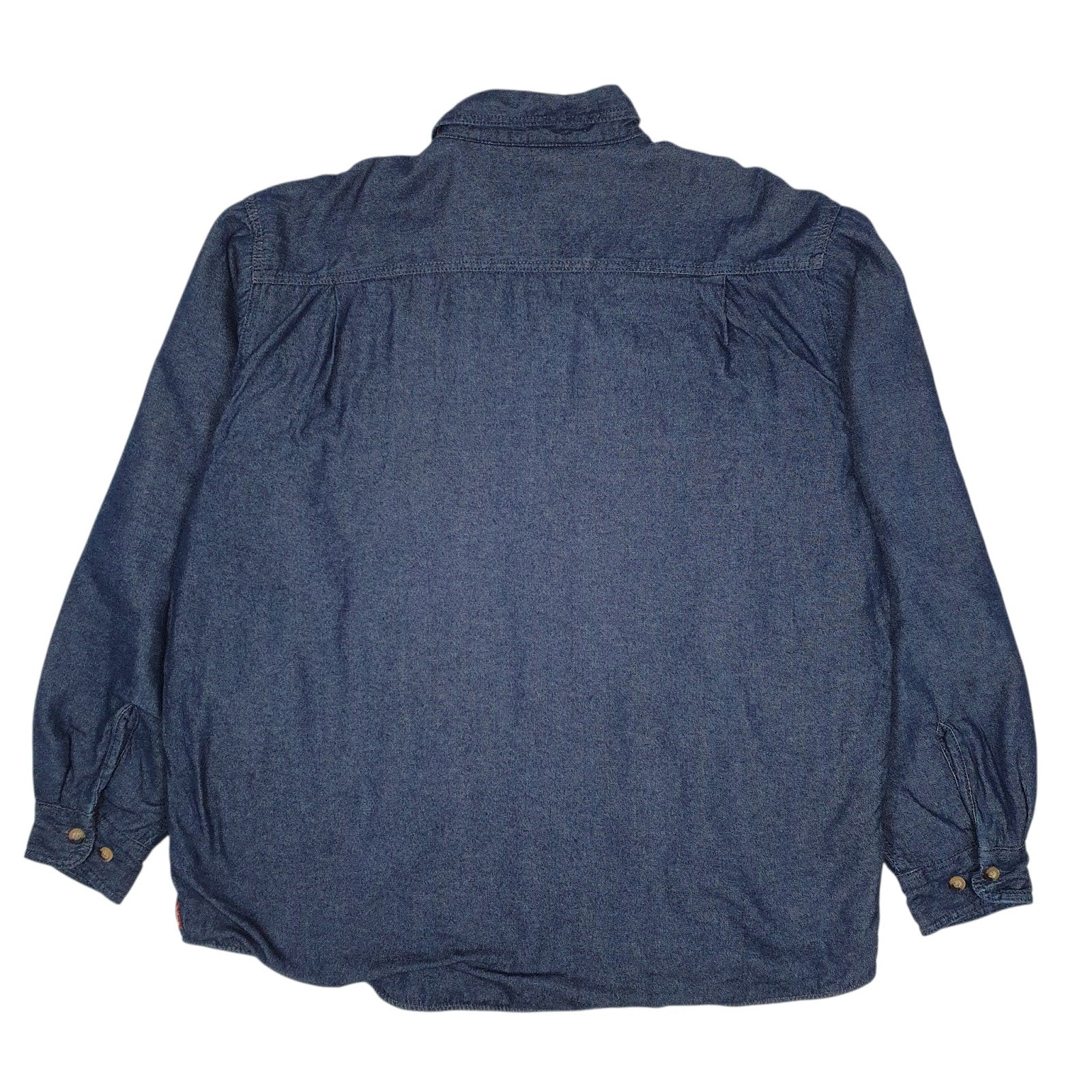 Mens Navy Wrangler Sherpa Lined  Coat