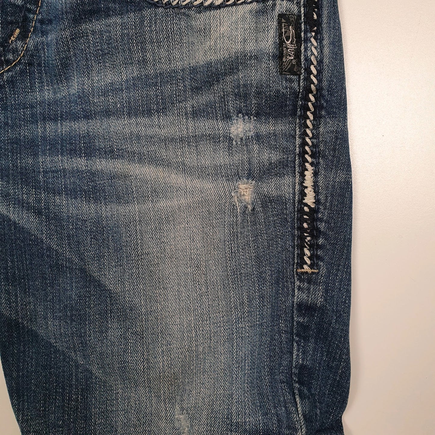 Womens Blue Silver Jeans Co   Shorts