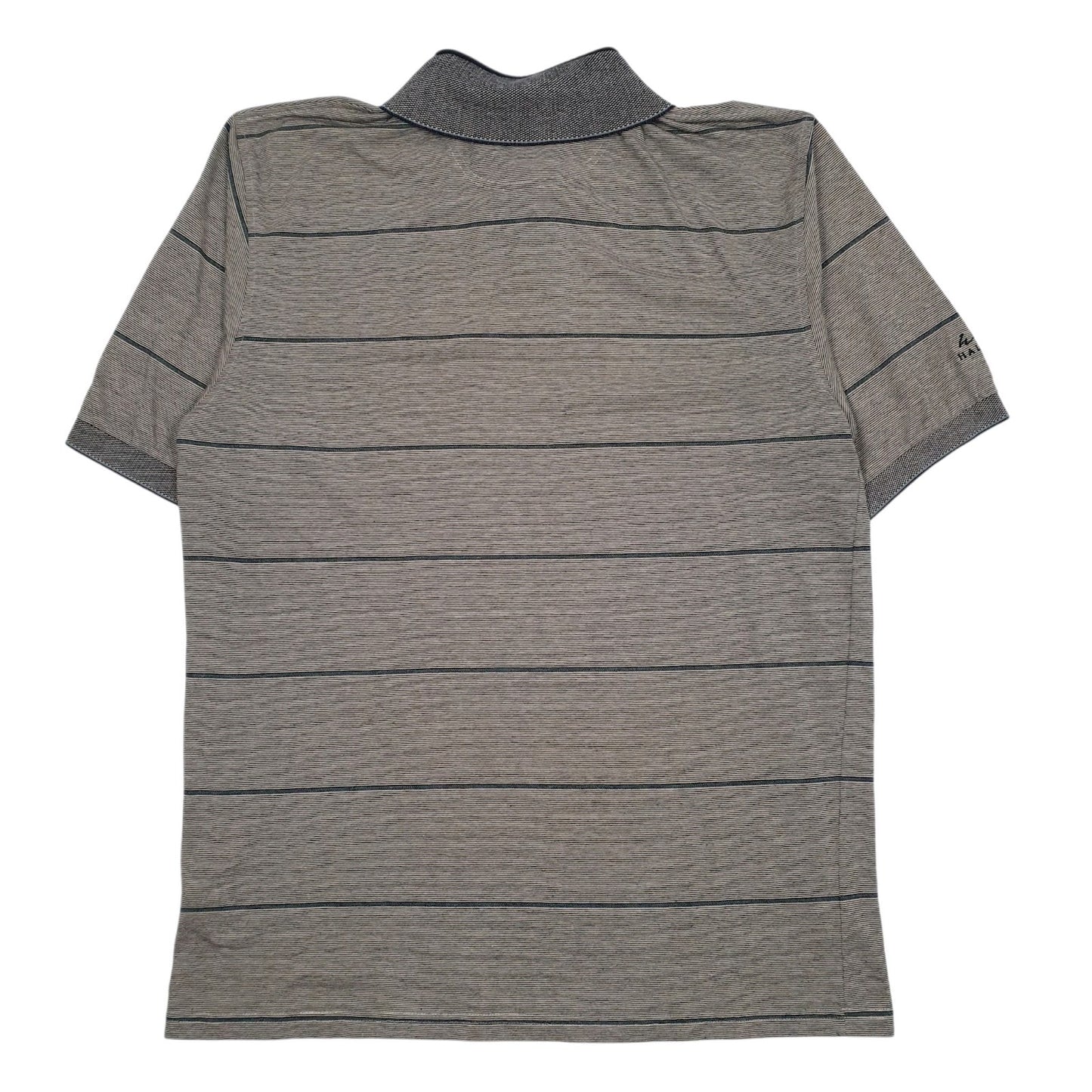 Mens Grey Haley Vintage 90s Golf  Polo Shirt