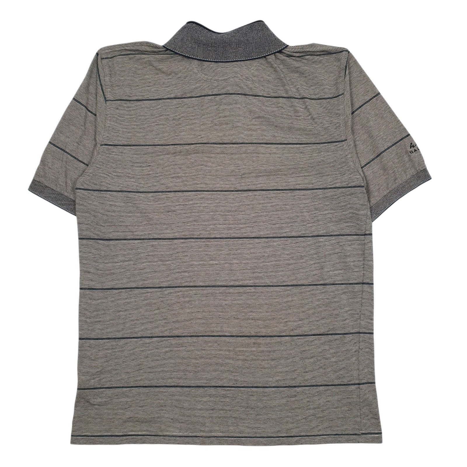 Mens Grey Haley Vintage 90s Golf  Polo Shirt