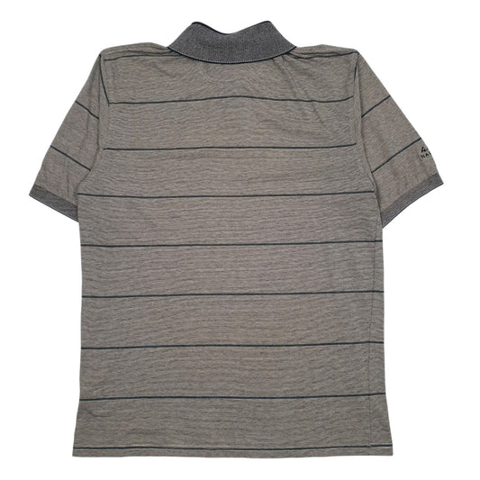 Mens Grey Haley Vintage 90s Golf  Polo Shirt