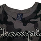 Mens Grey Champion Camo Camouflage  T Shirt