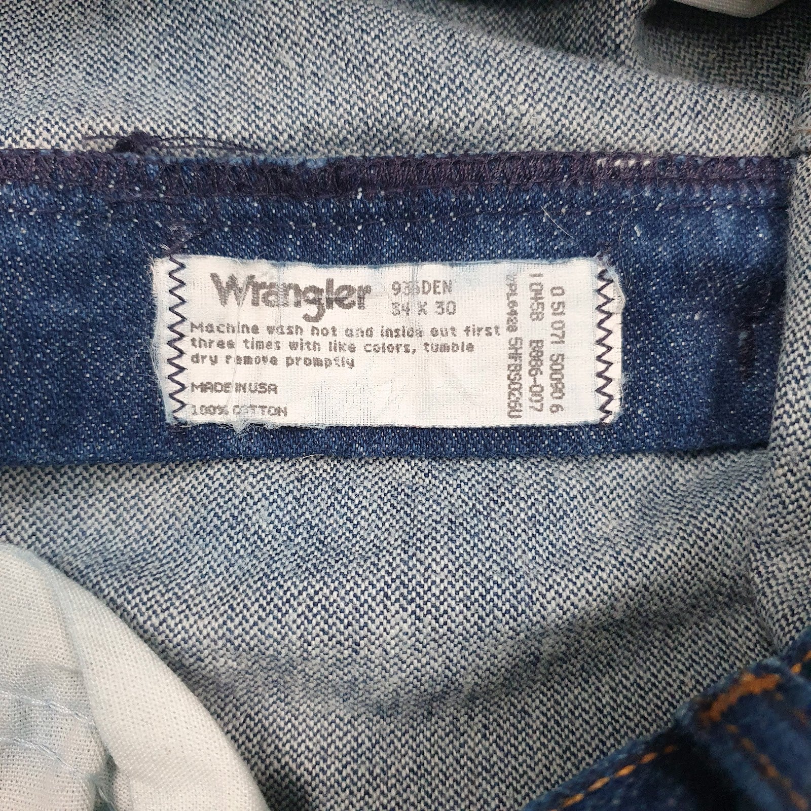 Mens Blue Wrangler 936DEN  Jeans