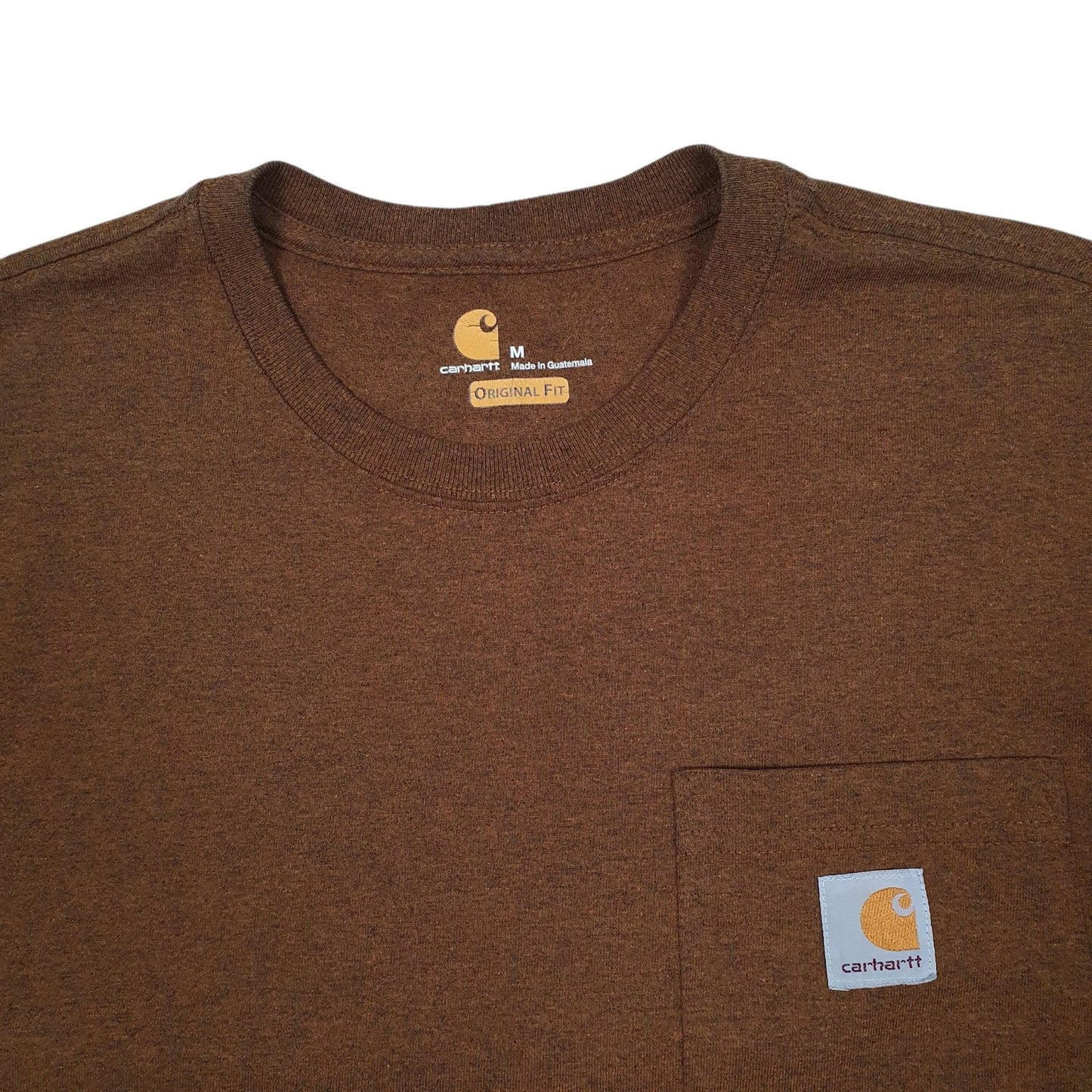 Mens Brown Carhartt   T Shirt