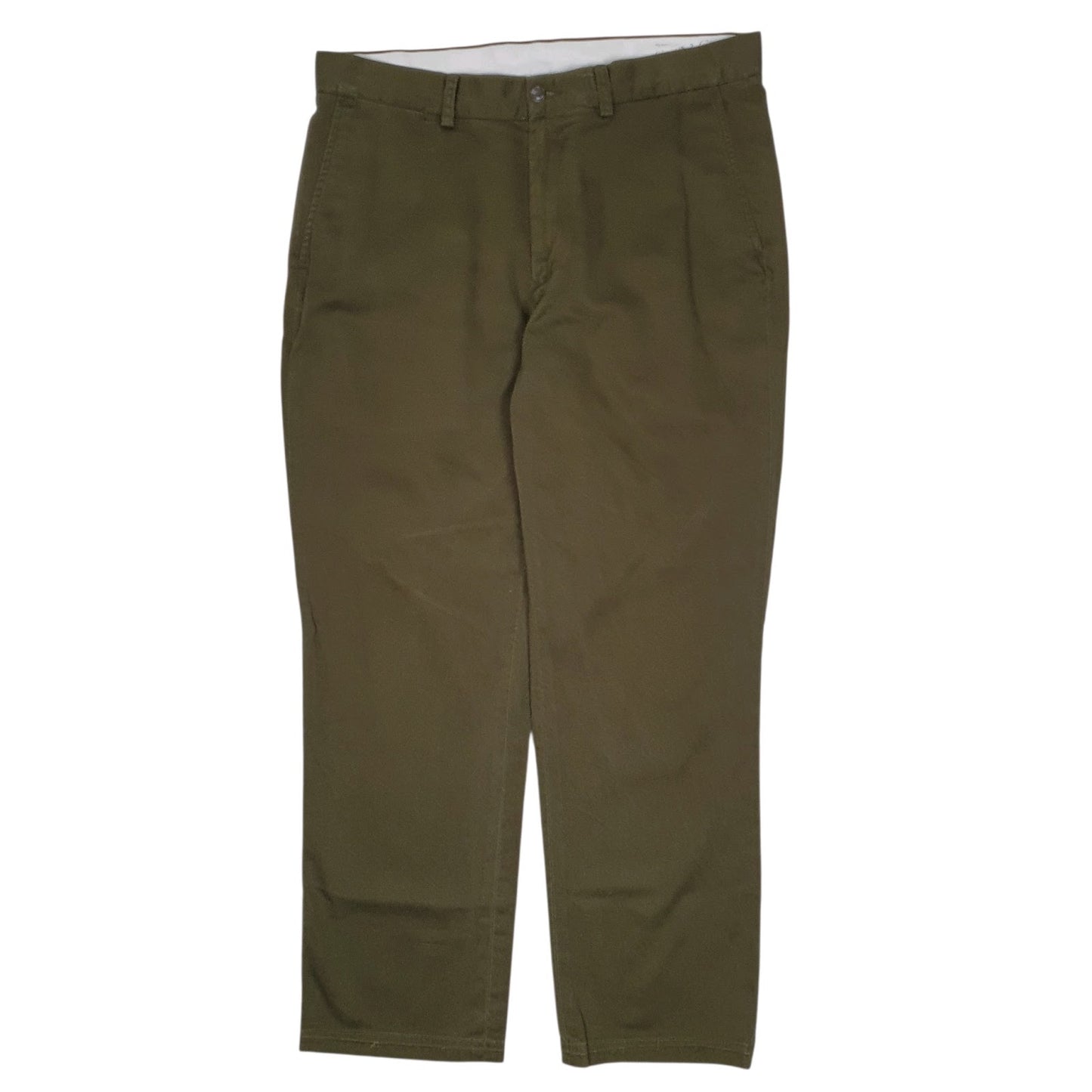 Mens Green Polo Ralph Lauren Classic Fit Chino Trousers