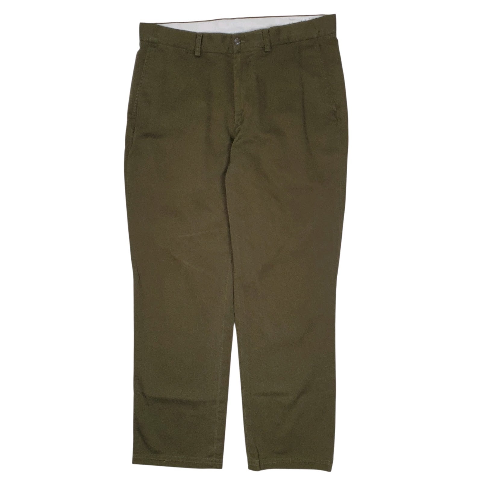 Mens Green Polo Ralph Lauren Classic Fit Chino Trousers
