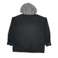 Mens Black Wrangler Hoodie Windbreaker Chore  Coat
