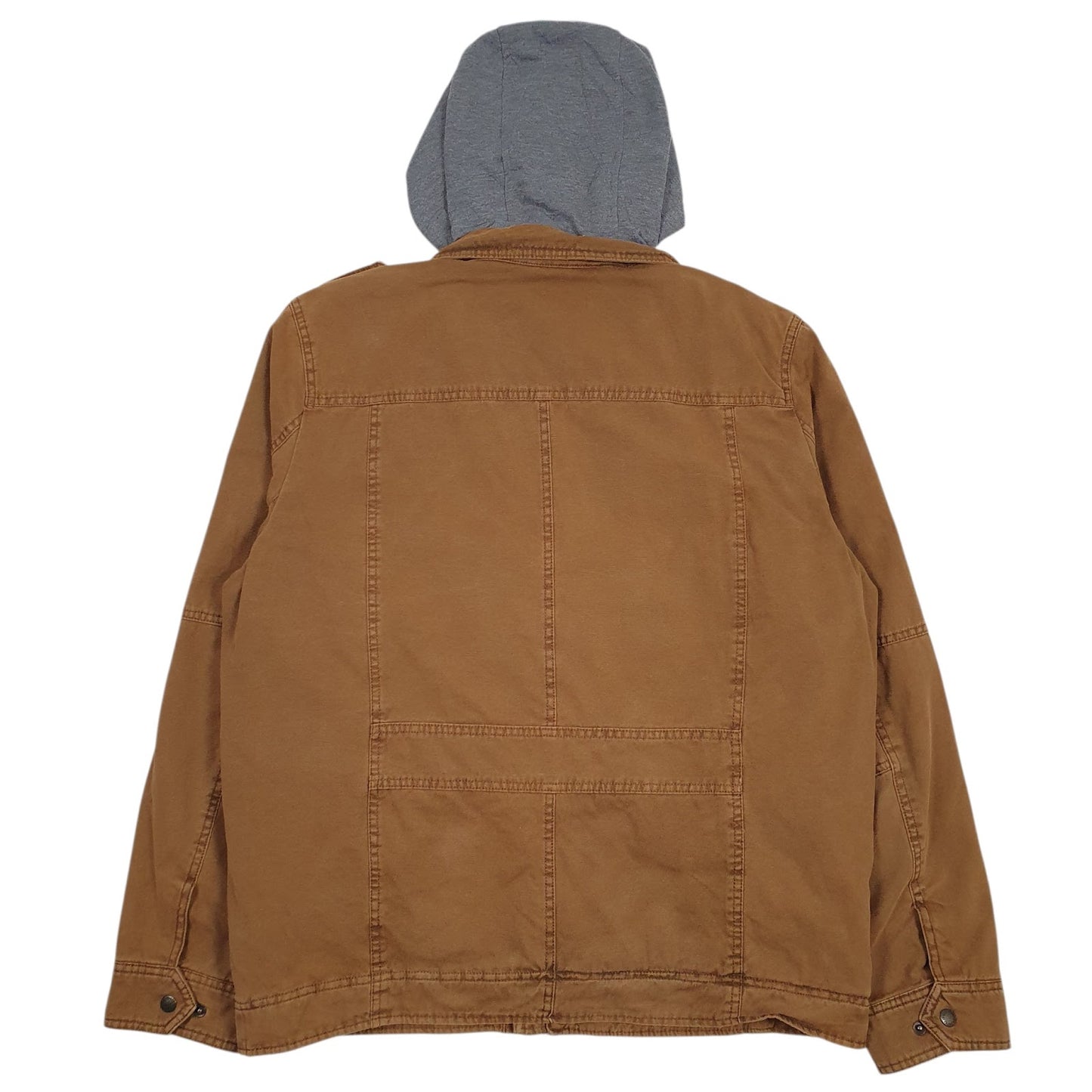 Mens Brown Levis Sherpa Lined  Coat