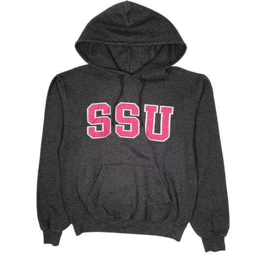 Mens Grey Champion SSU Hoodie Jumper