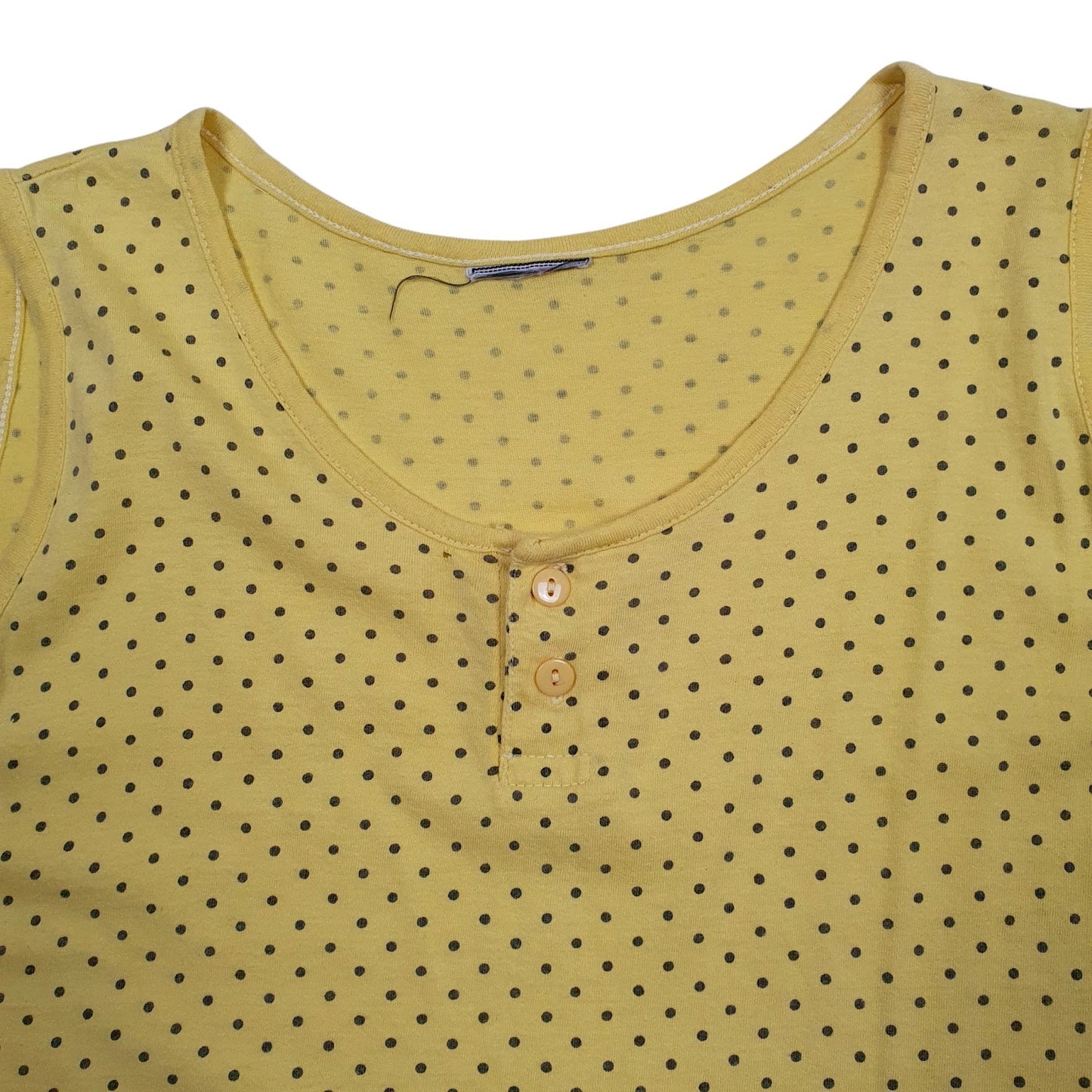 Womens Yellow Unbranded Vest  T Shirt
