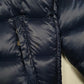 Mens Navy The North Face Nuptse  Coat