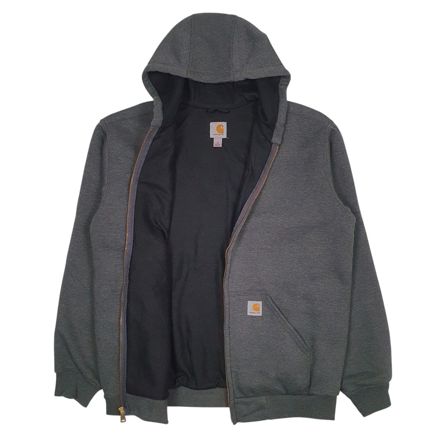 Mens Grey Carhartt  Full Zip Jumper