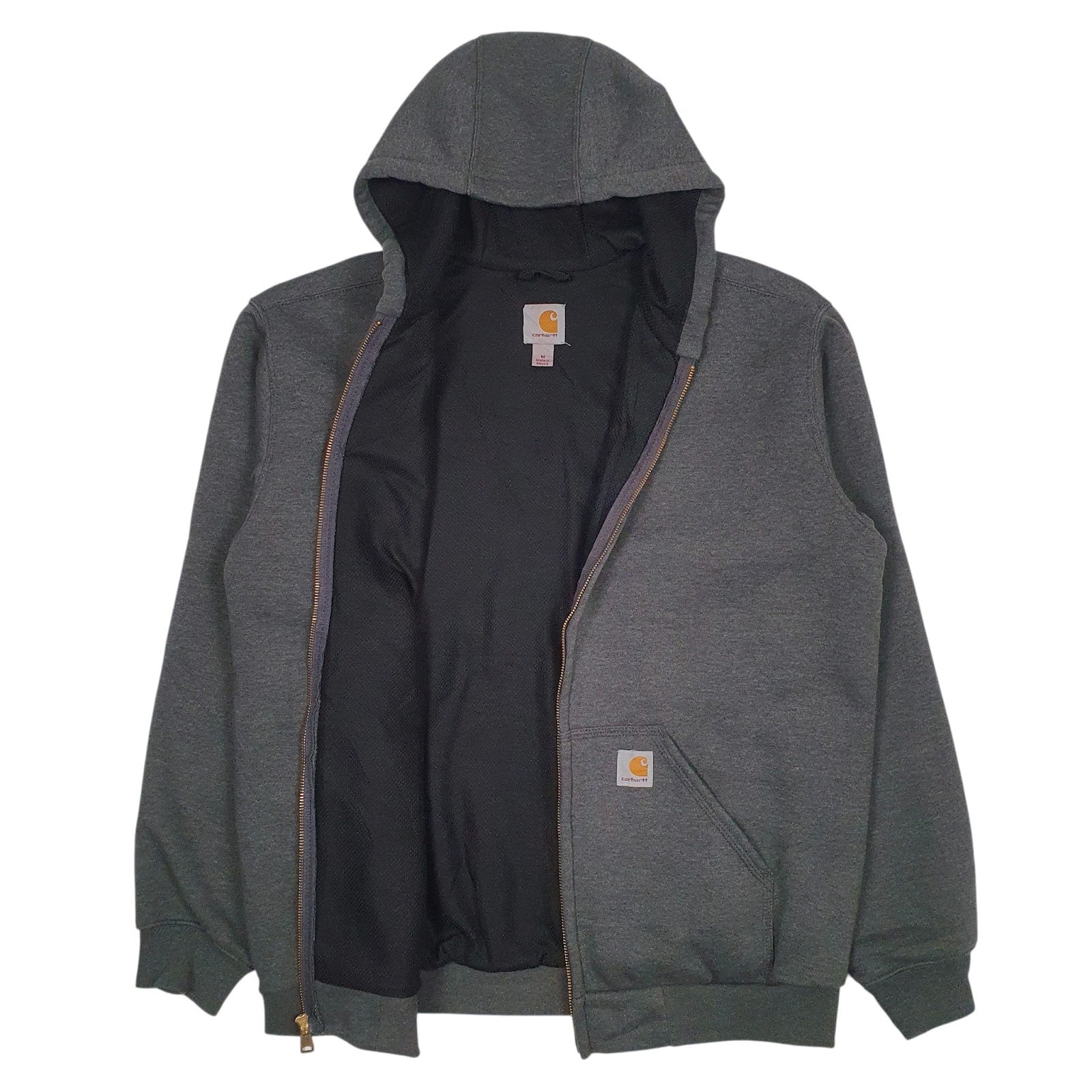 Mens Grey Carhartt  Full Zip Jumper