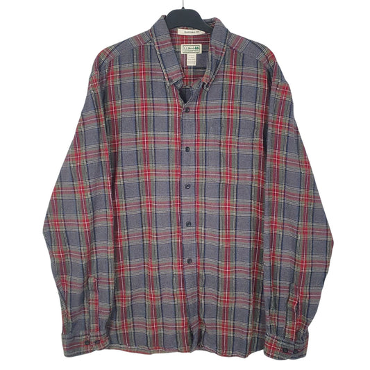 Mens Grey L.L.Bean  Long Sleeve Shirt