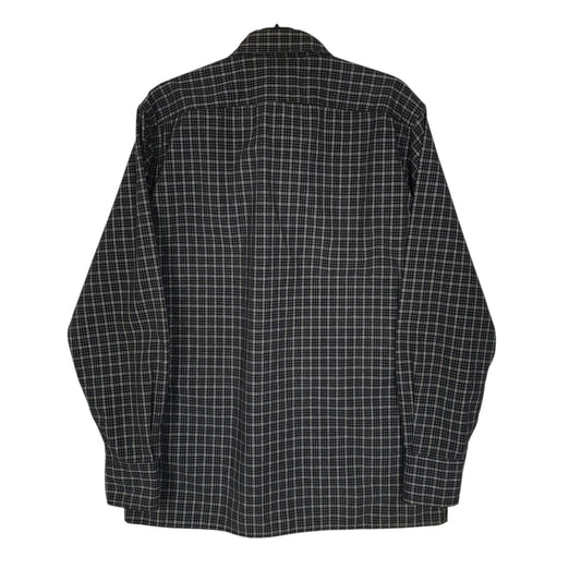 Mens Black Gas Harrington Jacket Shacket  Shirt