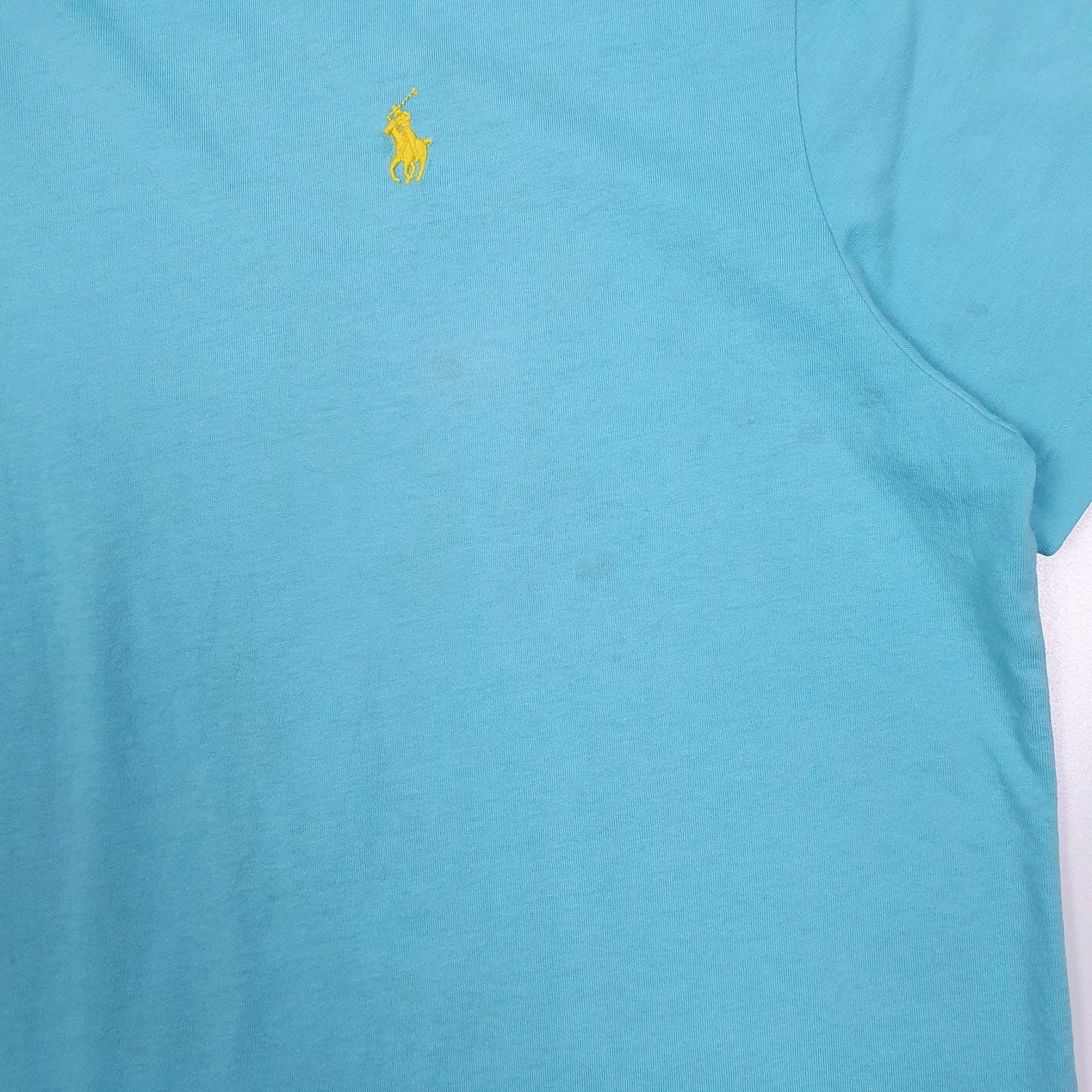 Mens Blue Polo Ralph Lauren   T Shirt