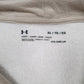 Mens Beige Under Armour Coldgear Spellout Hoodie Jumper