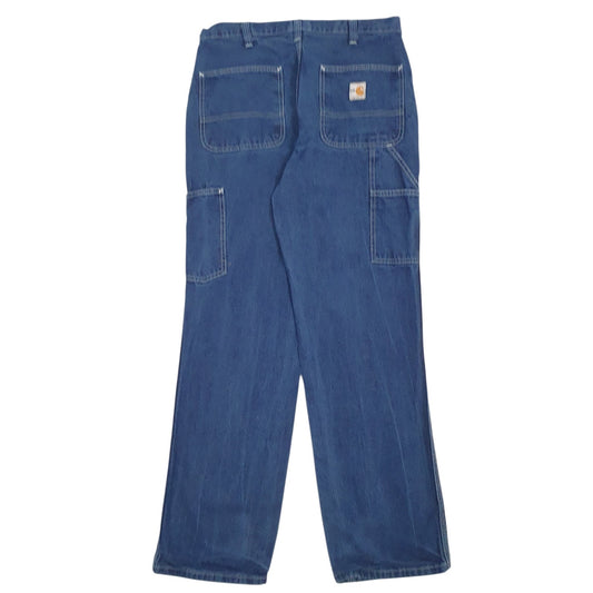 Mens Blue Carhartt   Jeans