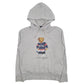 Mens Grey Polo Ralph Lauren Polo Bear Hoodie Jumper