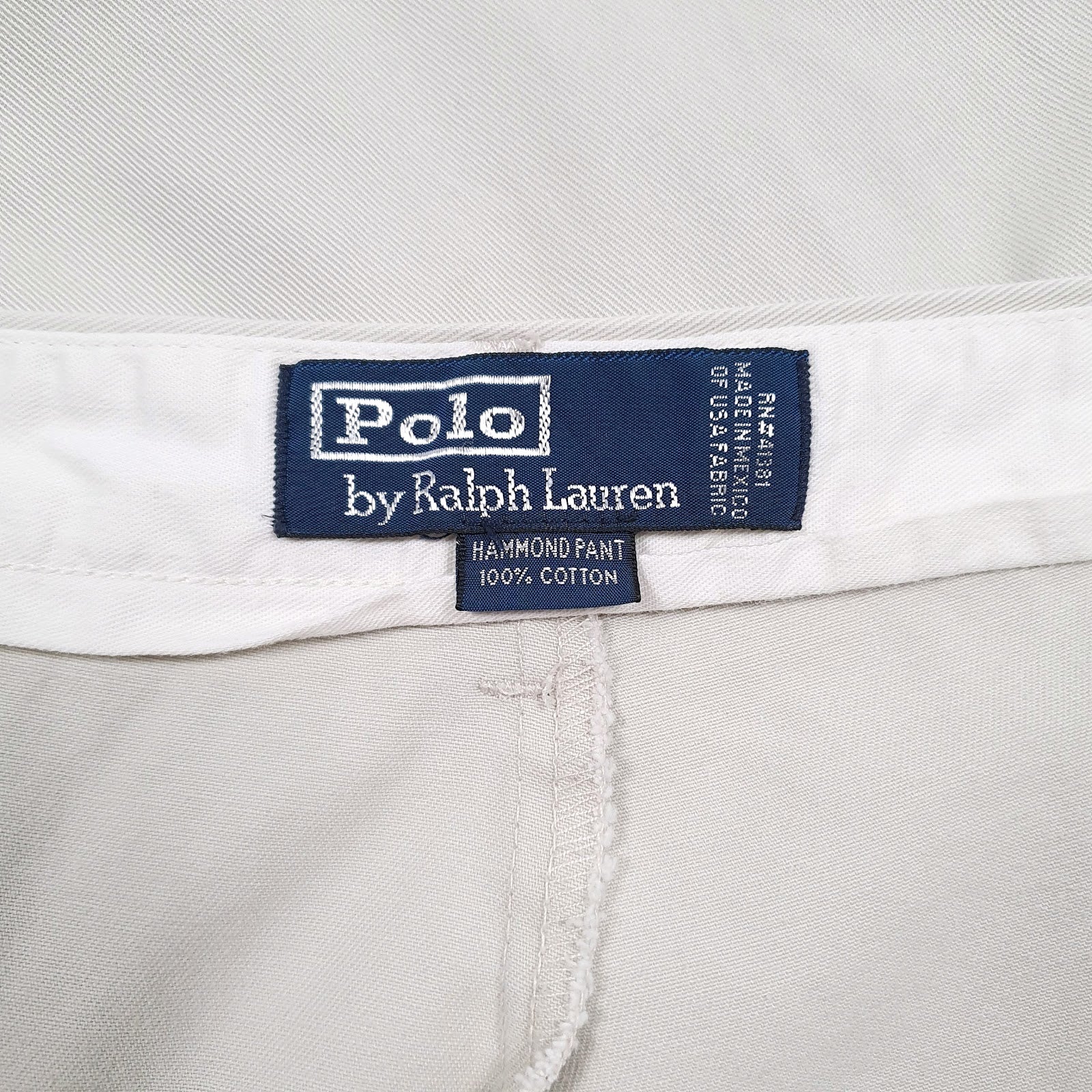 Mens Cream Polo Ralph Lauren   Trousers