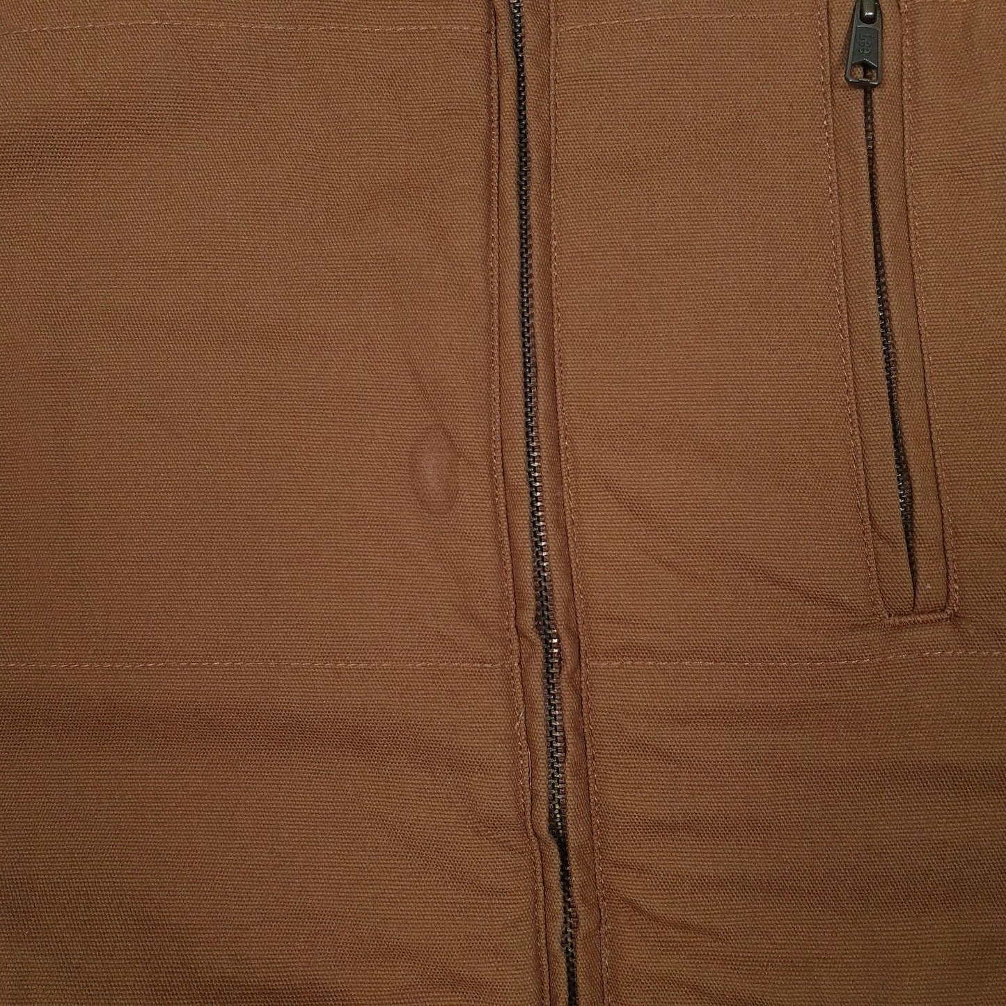Mens Brown Lee Sherpa Lined Workwear Vest  Coat