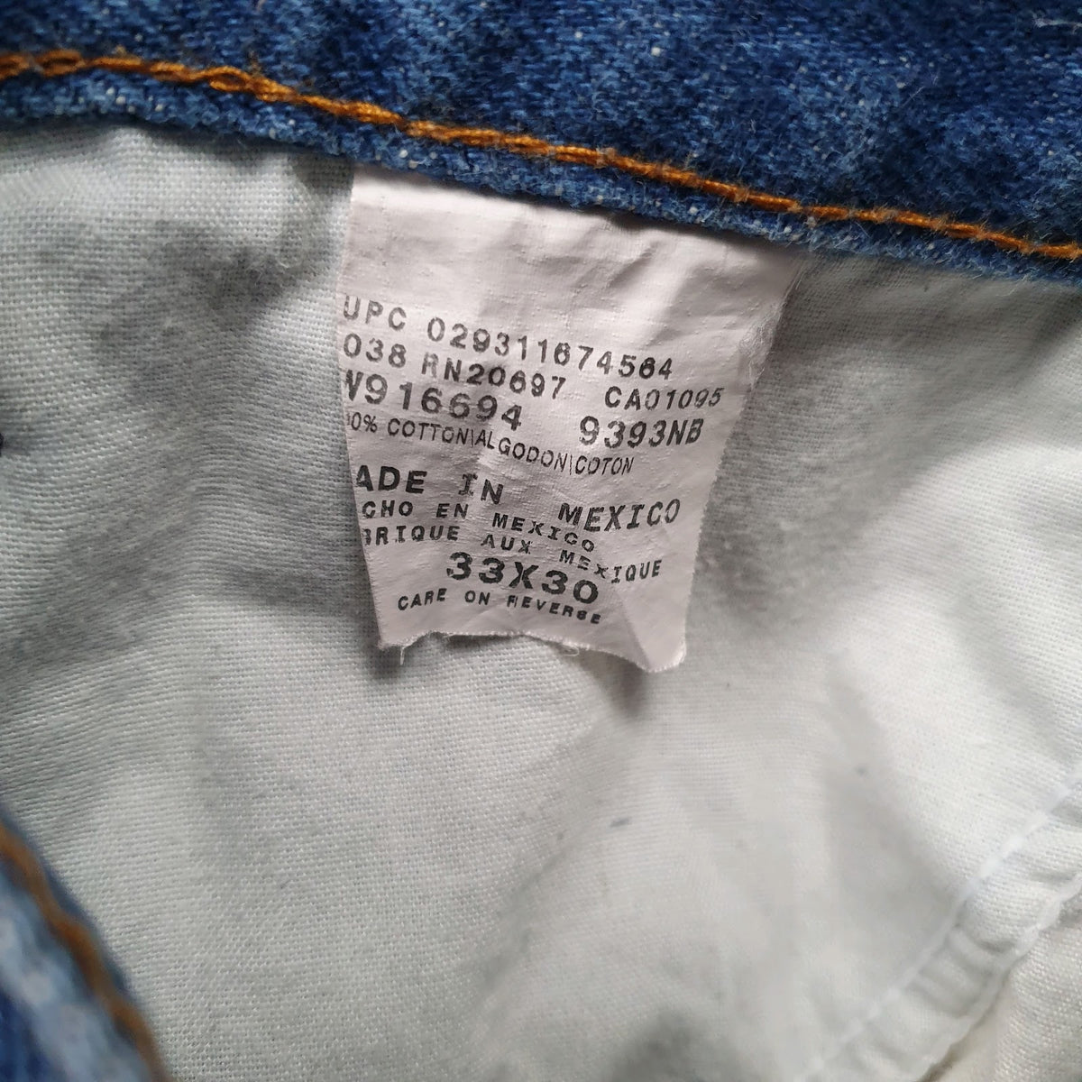 Mens Blue Dickies   Jeans