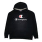 Mens Black Champion  Hoodie Jumper
