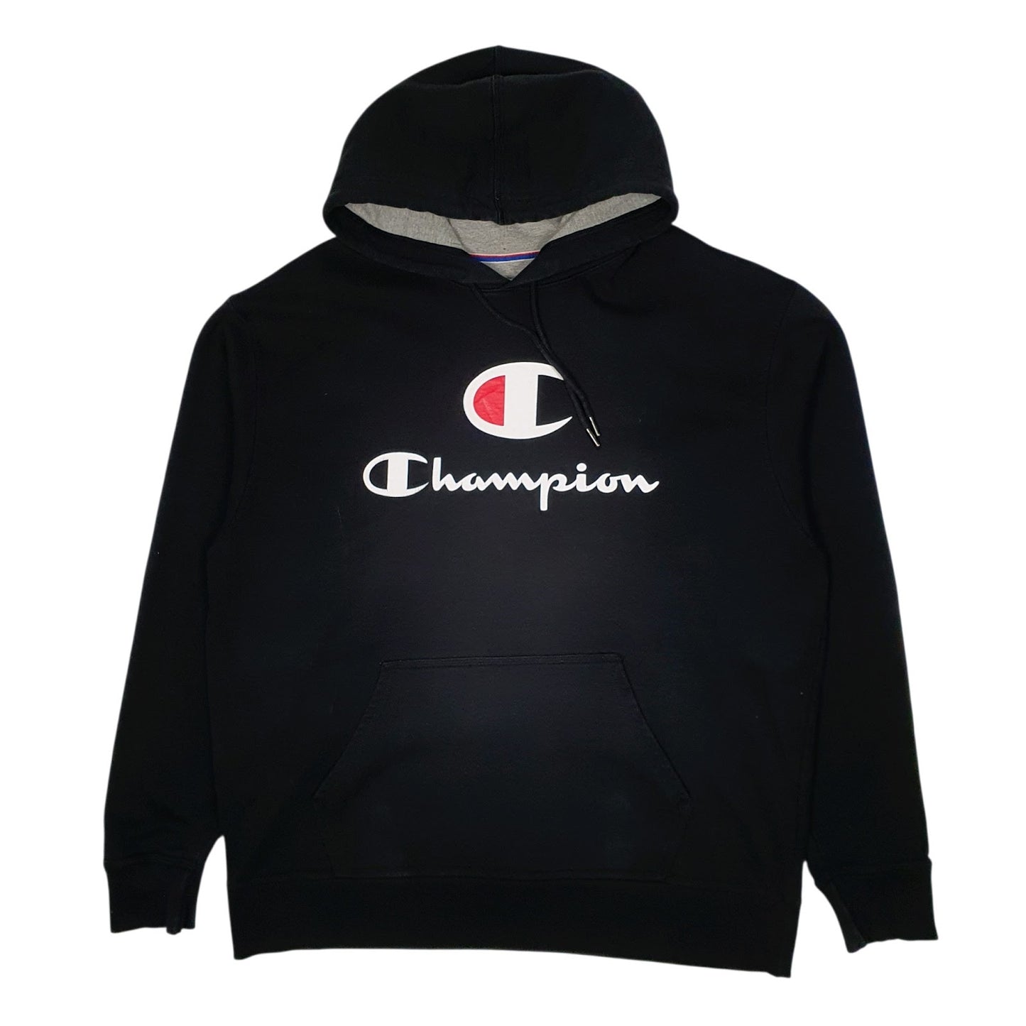 Mens Black Champion  Hoodie Jumper