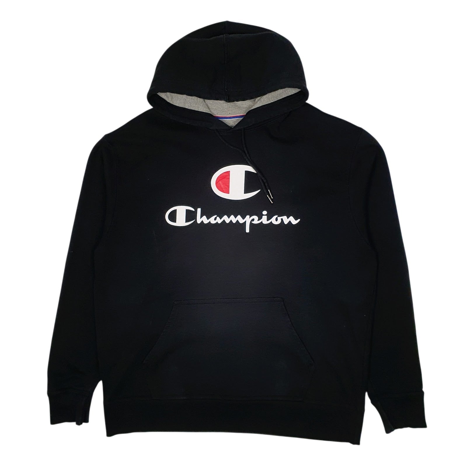 Mens Black Champion  Hoodie Jumper