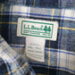 Mens Navy L.L.Bean Flannel  Shirt