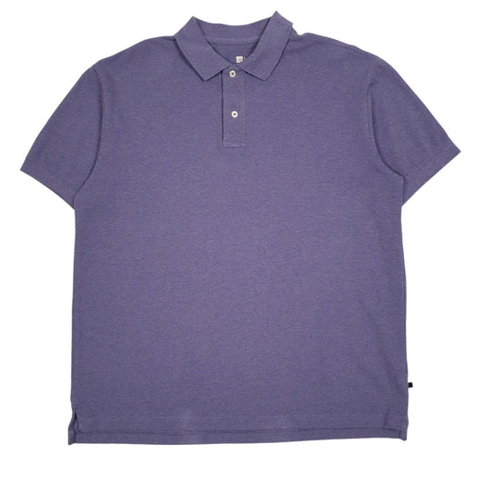 Mens Purple Gap  Short Sleeve Polo Shirt