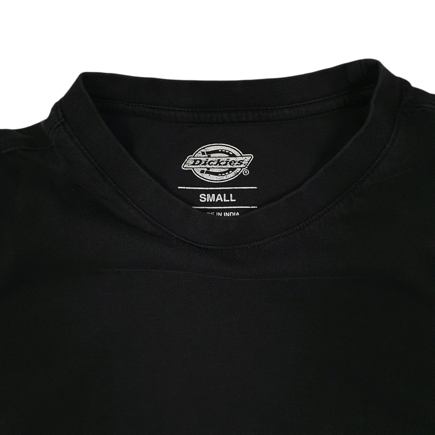 Mens Black Dickies   T Shirt