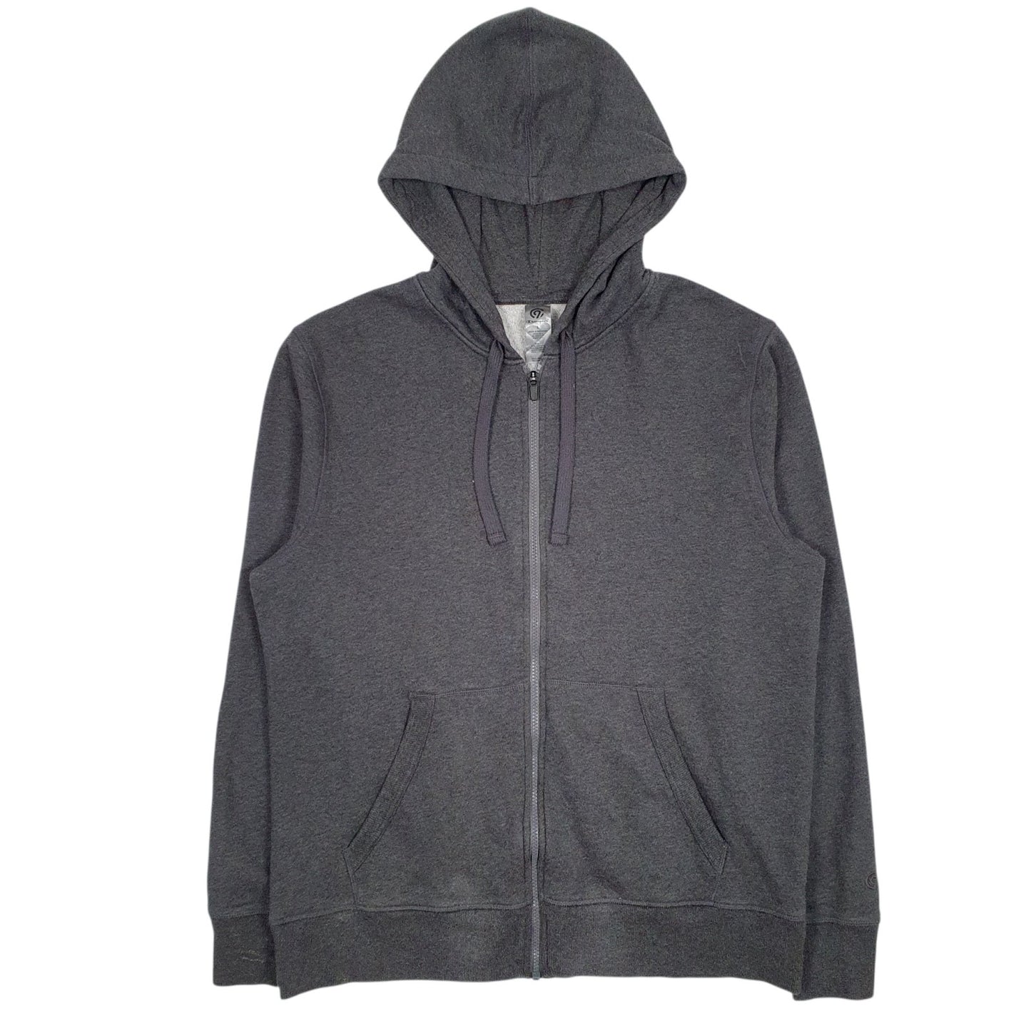 Mens Grey Champion  Full Zip Jumper