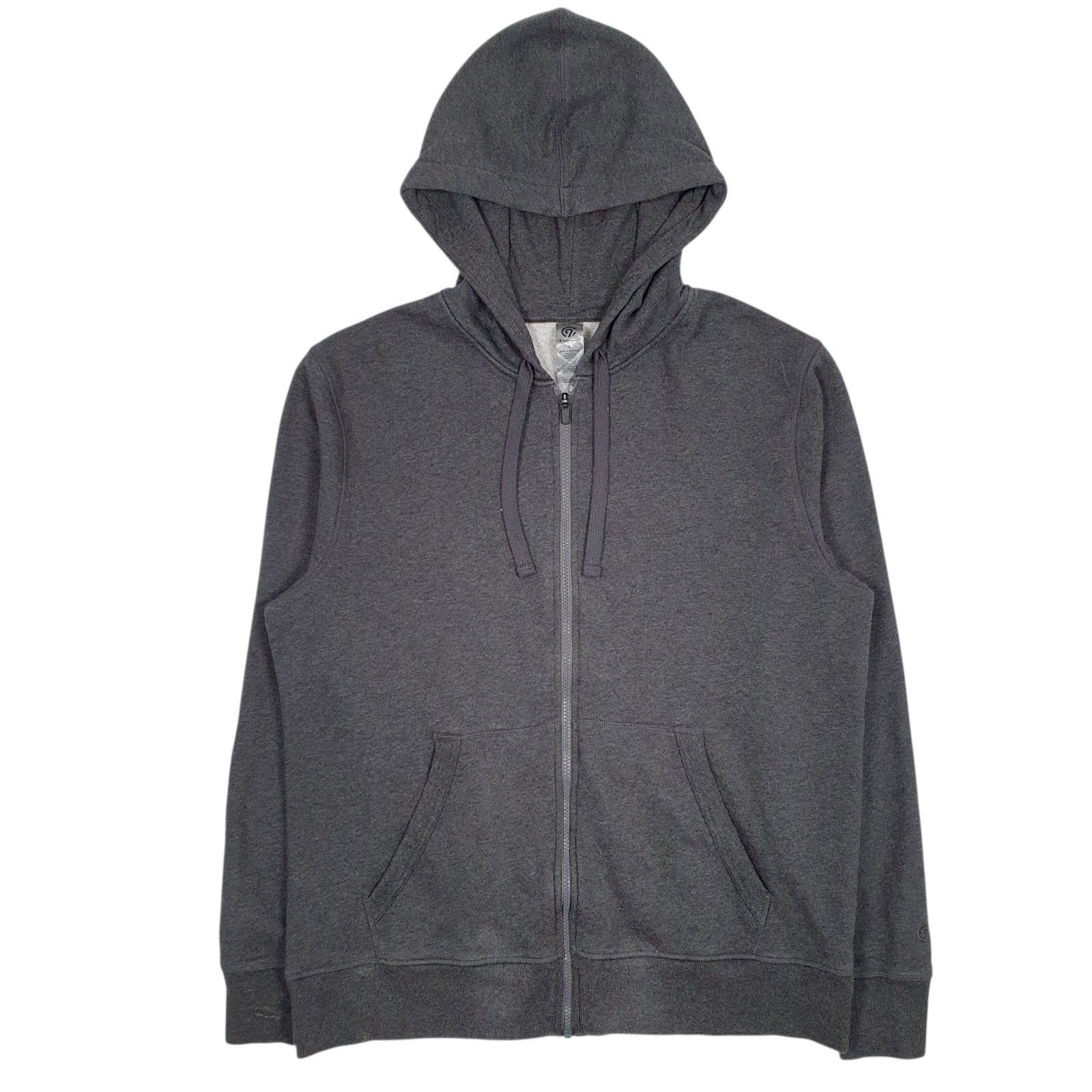 Mens Grey Champion  Full Zip Jumper