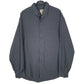 Mens Grey L.L.Bean Flannel Long Sleeve Shirt